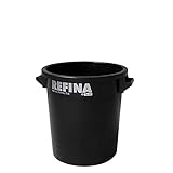 Refina X-2 Black Mixing Bucket Plaster Mixing Bucket Mixing tub for Plaster (35 Litre)