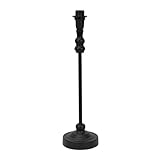 ValueLights | Black Metal Candlestick Table Lamp Base Living Room Bedside Light | Table Lamps, Home Décor & Improvement Essential