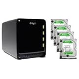Data Robotics Drobo 8 TB Bundle 04DD1-20EARS-4 - Includes One Drobo and Four 2 TB WD Caviar Green Hard Drive (Black)