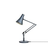 ANGLEPOISE 90 Mini Mini Desk Lamp, Steel Blue, LED Low Energy Dimming Bulb, USB Power Cable, Aluminium Shade and Arms, Anodised Satin Finish, Chrome Plated Fittings, Ideal for Small Spaces