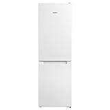 COMFEE' Freestanding Fridge Freezer 174 Litre RCB169WH2(E) Low Frost Fridge with Reversible Door Hinge - Energy Saving LED lights & Adjustable thermostat – Low Noise- White