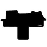 Carsio Carpet Car Mats For Fiat Ducato Motorhome 2015+ Onwards Tailored Fit Floor Mat Set Complete Accessory Black Custom Fitted - All Weather, Anti-Slip Backing & Black Trim