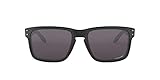 Oakley Men's Holbrook 9102E8 Sunglasses, Matte Black/Prizmgrey, 55