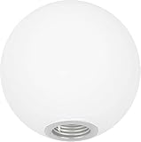 Frosted Glass White Round Ball Lamp Shade Cover 10cm G9 LED 20mm Hole Screw Threaded for Habitat Ceiling Light Chandelier 100mm