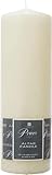 Prices Tall Altar Pillar Church Candle 250 x 80mm Unscented Smokeless Non Drip