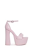 Dolls Kill Holy Revelation Pure Platform Heels, Pink, 9 UK