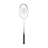 Carlton Drivespeed Graphite Badminton Racket - perfect for advanced and club players, White