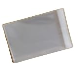 celloexpress 10" x 8" Cello - 211mm x 254mm + 30mm Self Seal Flap - 10x8 Mounted Photograph Cellophane Display Bags 40 Micron - Medium Cello - Pack of 50