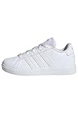 adidas Grand Court Lifestyle Tennis Lace-Up Shoes, Cloud White/Cloud White/Grey One, 6 UK