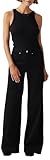 Levi's Women's 318 Shaping Wide Leg Jeans, Soft Black, 30W x 32L