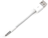 iSeventy9 USB Cable Adapter 3.5mm Jack Data Charger Compatible With iPod Shuffle 3 4 5 6 Generation