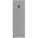 Beko FNP4686PS Frost Free Upright Freezer - Stainless Steel - E Rated