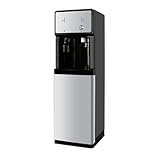 Freestanding Mains Fed Unit Loading Floor Standing Water Dispenser,Cooler Water Dispenser,3 water temperatures,For Home Office Commercial Business User-English version,01