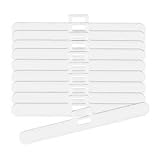 50 Vertical Blind Top Hangers for 89 mm (3.5 Inch) Slats, White,Spare Parts For Repair