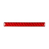 Carbon Fiber Car Interior Accessories Decoration Cover Sticker Trim Compatible with Volkswagen Passat B5 2001-2005 (Red Carbon Fiber, Armrest Rear Decal Cover)