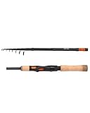 SHIMANO STC AX Mini Tele Spinning, 2.10 m, 10-30 g, 10 Pieces, Telescopic Travel Fishing Rod