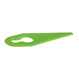 Masterpart Strimmer Green Plastic Blades Pack Of 20 Compatible With Gtech ST04, ST05, ST20, GT3.0, GT50 Grass Lawn Strimmers