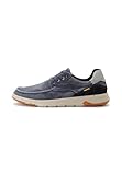 camel active Men's Herren Sneaker aus Canvas mit Lederapplikationen Dunkelbau, Menswear-42 Snow Shoe, Dark Construction, 8 UK