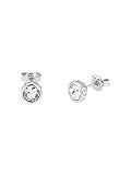 Ted Baker Sinaa Crystal Stud Earrings For Women (Silver/Crystal)