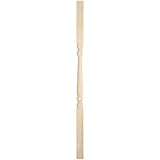 Jackson Woodturners Pine Colonial Spindle – 41mm x 900mm – Unfinished Stair Part for Modern & Traditional Staircases