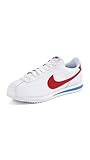 Nike Women's Cortez Sneaker, White/Varsity Red/Varsity Blue, 3 UK
