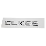 Car Rear Trunk Letters Emblem Tail Box Badge Sticker For CLK55 CLK63 CLK200 CLK230 CLK240 CLK280 CLK320 CLK Class(CLK55-Silver)