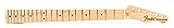 Fender Classic Series '72 Telecaster® Thinline "U" Neck, 3-Bolt Mount, 21 Vintage-Style Frets, Maple Fingerboard