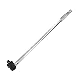 DURATECH 1/2" Heavy Duty Breaker Bar, 600mm Breaker Bar,Knuckle Breaker Flexi Bar, Flexible Handle Breaker Bar, Socket Wrench for Wheel Nut Spanner (Natural)