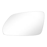 Mingke Heated Wing Mirror Glass Replacement for VW Polo 9N 2005-2009 Skoda Octavia 1Z3 1Z5 2004-2008 Left Door Side Mirror with Backing Plate