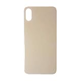 fonefunshop Glass Back Compatible With iPhone XS Max Plain in Gold