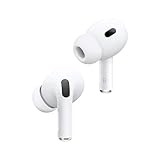 Apple AirPods Pro 2 Wireless Earbuds, Bluetooth Headphones, Active Noise Cancellation, Hearing Aid Feature, Transparency, Personalised Spatial Audio, High Fidelity Sound, H2 Chip, USB C Charging