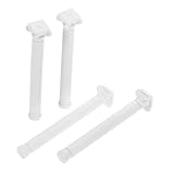 GANAZONO 4pcs Mini Roman Column Model Architectural Pillar for Diy Diorama Projects Party Table Decor