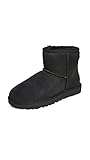 UGG Women's Classic Mini Ii Fashion Boot, Black, 6 UK