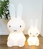 Wedgwood Bunny Night Light, 28 cm / 11 inch, White Plastic, LED, Remote Control, Highly Energy Efficient (5W), Tabletop, Indoor, Bedroom Decoration