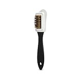 Kaps Quality Suede Brush - 4 in 1 Ultimate Cleaning Shoe Brush for Suede and Nubuck, Brass Bristle, Cleans And Gives Perfect Nap