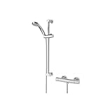 Bristan Frenzy Chrome Thermostatic Fast Easy Fit Bar Shower Valve (150 mm centres) with 3 Mode Kit (FZ SHXMMCTFF C)