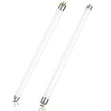 2 Pack 8W Fluorescent Tube, Size 300mm, T5 Cool White 4000K, 560LM, G5 Base Low Energy Consumption Tube Light, Emergency Energy Saving Light, Suitable for Kitchen, Bathroom, Cabinet, Garage