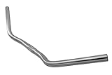 WEERAS Retro Urban Bike handlebar Classical Moustache Shape, Width 660mm and diameter 25.4mm Silver