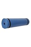 Mountain Warehouse Roll Mat - Lightweight, Compact, Durable & Comfortable Mat with Insulation, Easy to pack - For Camping, Trekking, Travel & Outdoors Bright Blue One Size