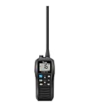 ICOM IC-M25 Euro EVO Marine VHF Radio – Slim, Floating & Waterproof with USB-C Charging | Handheld Marine Two-Way Radio, Long Battery Life – For Sailing, Kayaking, Jet Skiing, Yacht Safety (Black)
