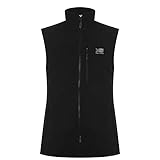 Karrimor Mens Fleece Gilet Sleeveless Jacket Zip Warm Black XXL