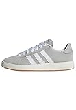 adidas Men's Grand Court Base 00s Shoes, Grey Two/Cloud White/Gum, 10.5 UK