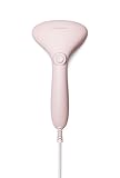 Steamery Handheld Clothes Steamer Cirrus 2, 1500W, UK Plug, Stainless Steel Mouthpiece, 25 Second Fast Heat Up, Garment Wrinkles Remover, Pink