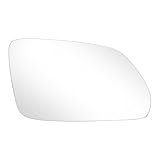 Mingke Heated Wing Mirror Glass Replacement for VW Polo 9N 2005-2009 Skoda Octavia 1Z3 1Z5 2004-2008 Right Door Side Mirror with Backing Plate
