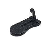 JSYDMA Car Door Pedal, Compatible with Mitsubishi Pajero V73 Pajero V93 V97 Zinger,Car doorstep Roof-Rack Foot Pedal Ladder,1-Black