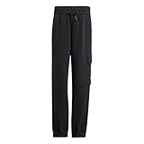 adidas Unisex Kids Essentials Single Pocket Cargo Pants, Black/White, 3-4 Years