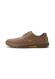 camel active Men's Herren Sneaker mit Kontrastnähten Braun, Menswear-44 Snow Shoe, Brown, 9.5 UK
