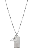 Emporio Armani Men's Silver-Tone Stainless Steel Necklace, EGS3167040
