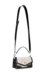 Ralph Lauren Tayler Straw and Leather Crossbody Handbag Purse, Small