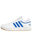 adidas Men's Hoops 3.0 Low Classic Vintage Shoes, Cloud White/Royal Blue/Gum, 11 UK